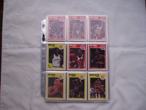 Fleer 1989 to 1990 Basketball Trading Cards Set of 168 Michael Jordan - Picture 15 of 20