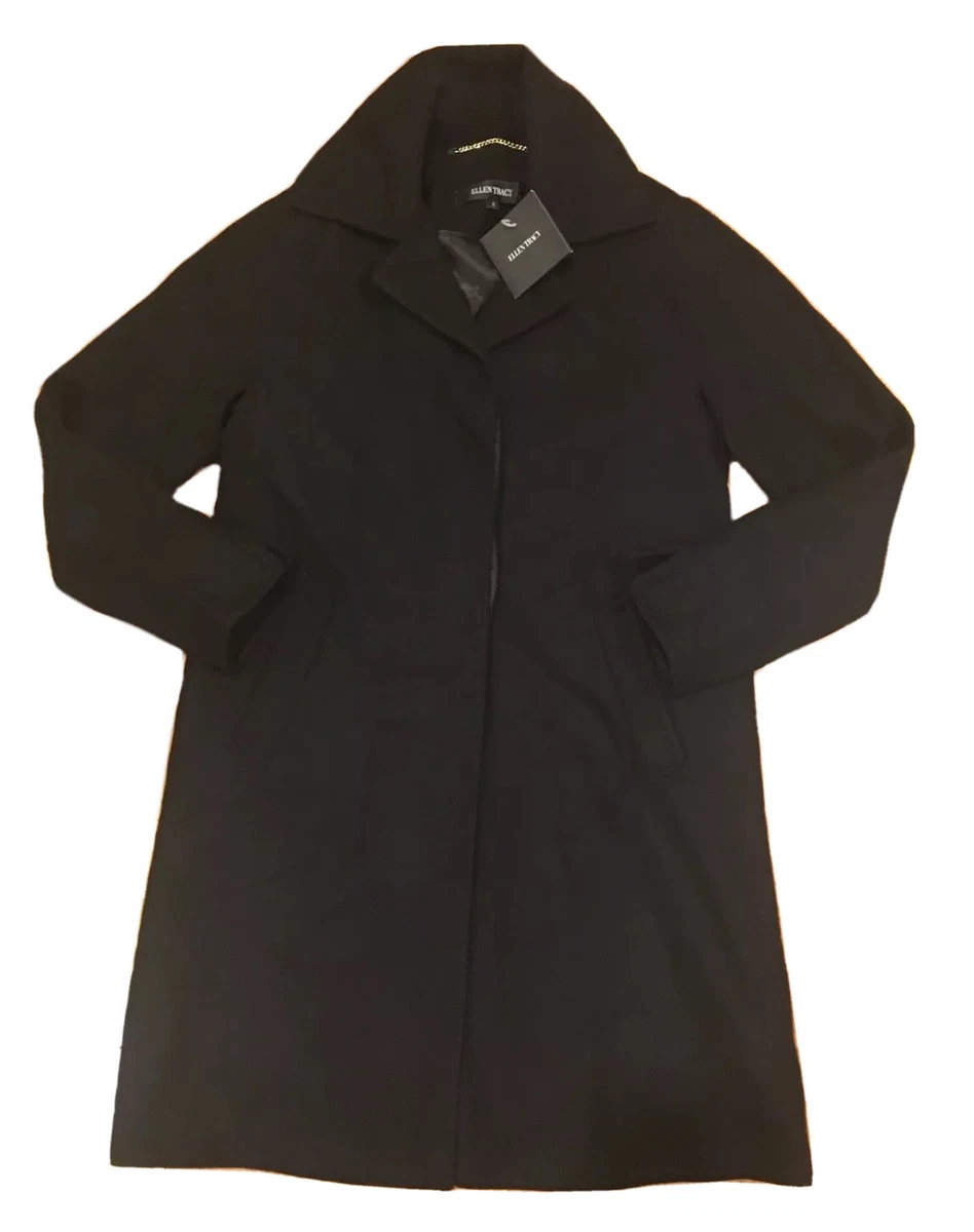 Ellen tracy 2025 black coat