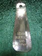 Vintage Collectible SEARS ROEBUCK AND COMPANY Metal Shoe Horn-