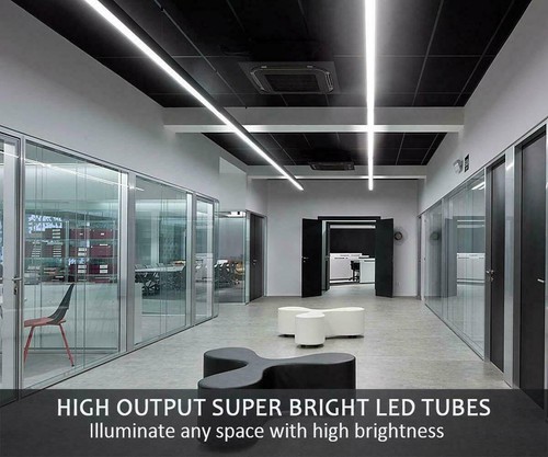 4/Pack T8 LED Shop Light Integrated LED Tube 2,3,4,5,6,8FT Double Row T8 Fixture - Picture 9 of 9