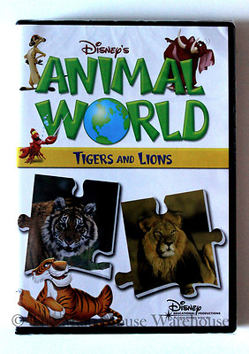 Disney's Animal World Tigers and Lions Disney Nature Children's
