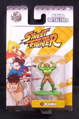 Jada Nano metalfigs Street Fighter diecast BLANKA SF5 1.5'' NEW