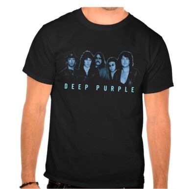 DEEP PURPLE Rockband Rock Music legends SCHWARZE T-Shirt - 906