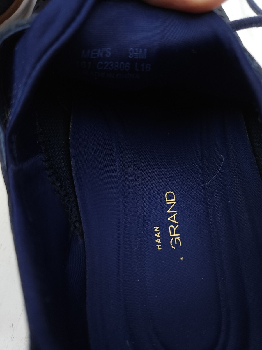 Cole Hann 2.0 Grand OS Blue/White Men display picture 1