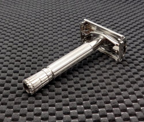 Vintage 1958 Gillette TV Super Speed DE Rasierhobel D2 Atemberaubend & Sauber! - Bild 3 von 5