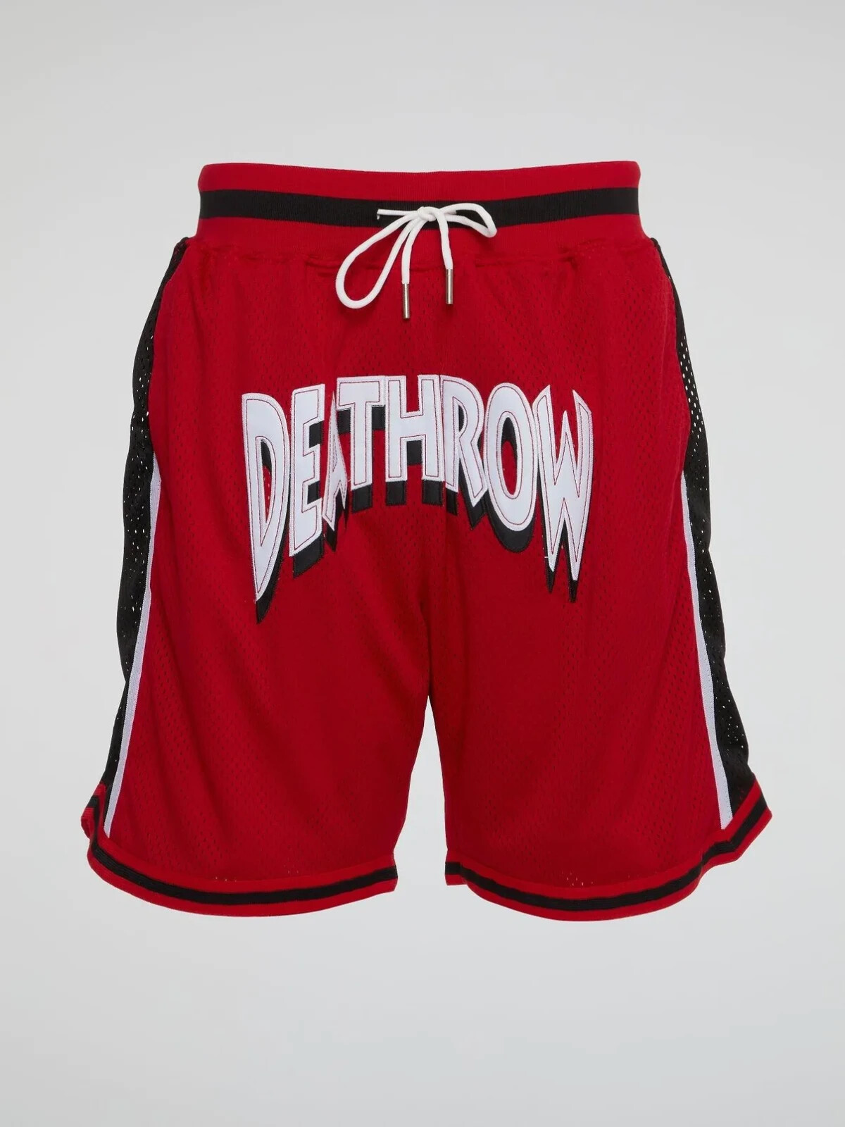 FILA Pantaloncini da basket nuovi con etichette Death Row Records Headgear Classics 2XL Tupac cane da biliardo