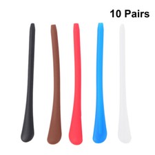 10 Pairs Eyeglasses Temple Tips Sleeves Glasses Ear Tube Eyeglass Ear Cushion