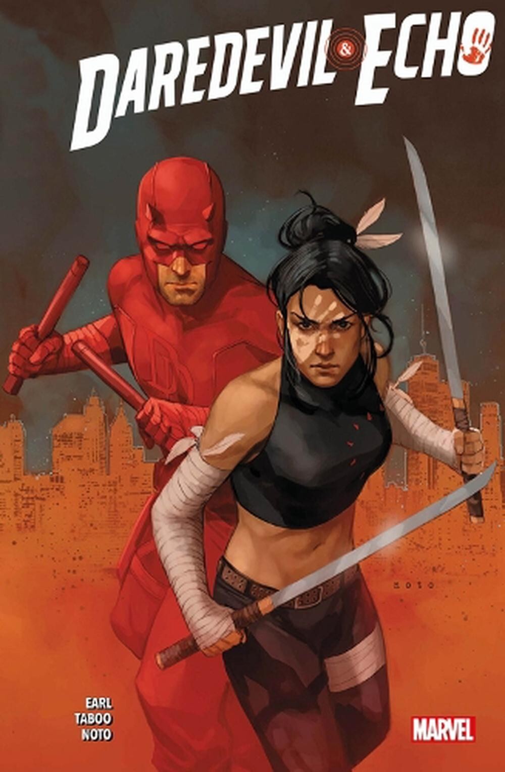Daredevil & Echo by Benjamin Earl Paperback Book new