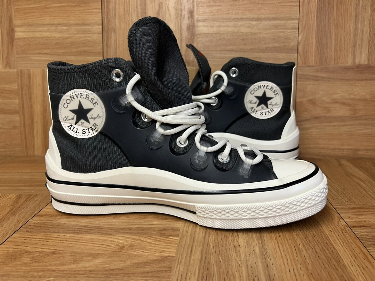 Converse hi top 70s black