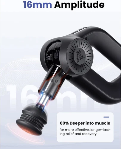 Massage Gun Muscle Deep Tissue for Athletes, Portable Percussion Pain Relief NEW - Bild 23 von 72
