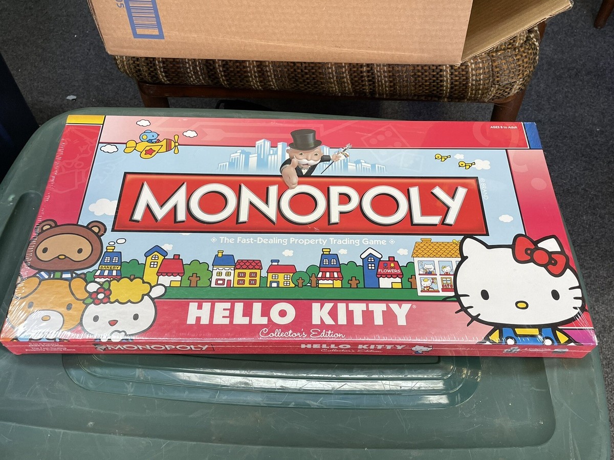 Hello Kitty Monopoly Collector Edition Game 2010 Hasbro Sanrio 99