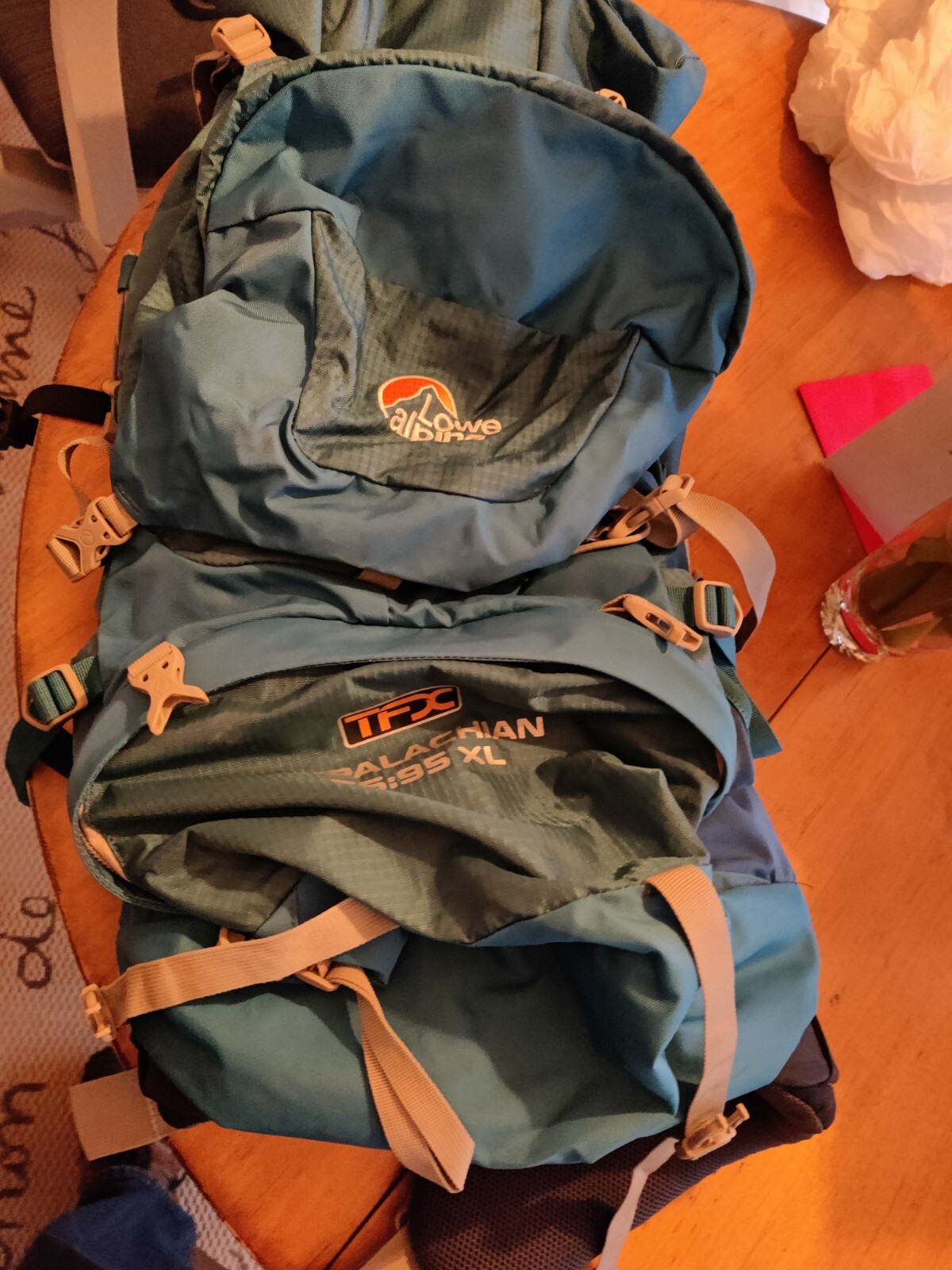 Lowe Alpine TFDC Appalachian 75 95 XL Hiking Backpack Used (Lightly