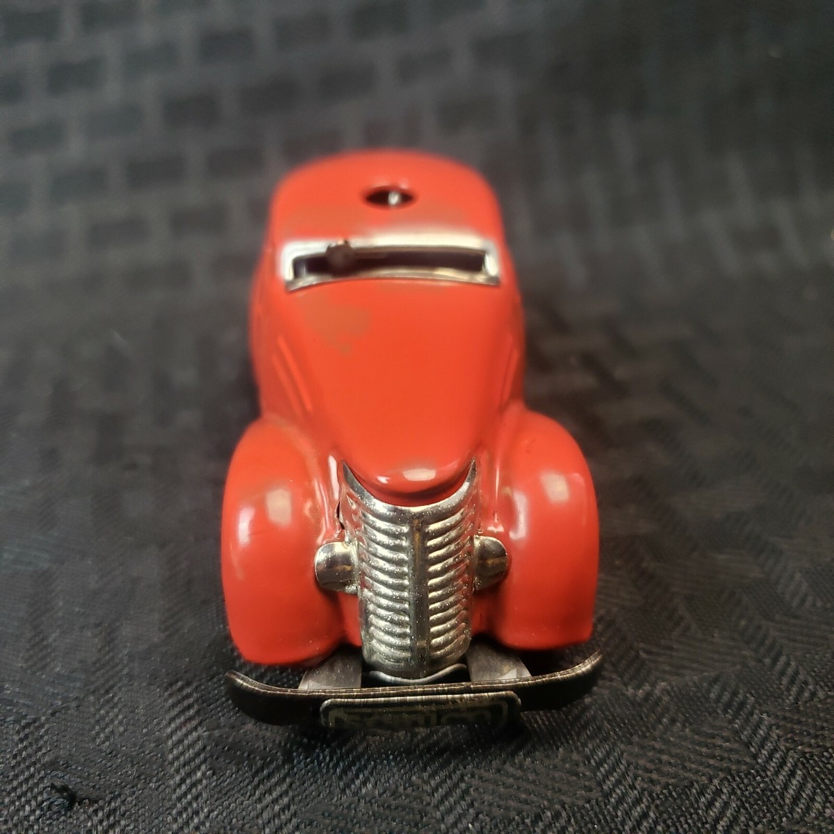 1930s Schuco Telesteering Red Car 3000 Germany Tin Toy Rare with