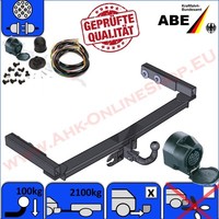 AHK & ES13 FüR MB E-Klasse W210 W-210 Bj 95-03 AnhäNgerkupplung E-Satz Komplett