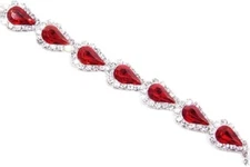 4 Colors Marquise Crystal Bridal Party Bracelet