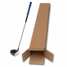5 Cardboard Boxes For Golf Clubs Size 5x4x49" Long Postal Shipping Packing