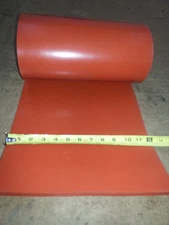 SILICONE 1/4"THK X 12"WIDE X 10 FT LONG RUBBER ROLL 55 DURO +/-5