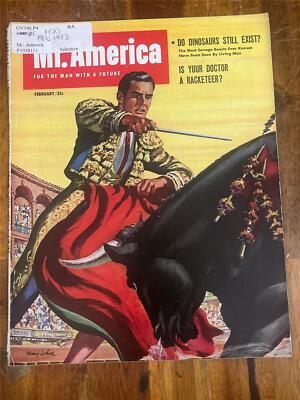Joe Weider MR AMERICA bodybuilding muscle magazine MATADOR cover 2-53