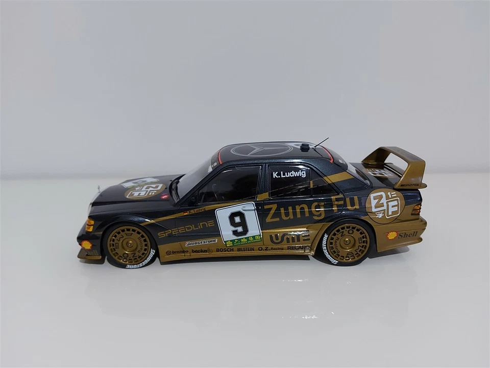Mercedes-Benz 190E 2.5 Evo 2 - GP Macao DTM 1991 #9 Ludwig - Minichamps 1/18 - Immagine 4 di 4