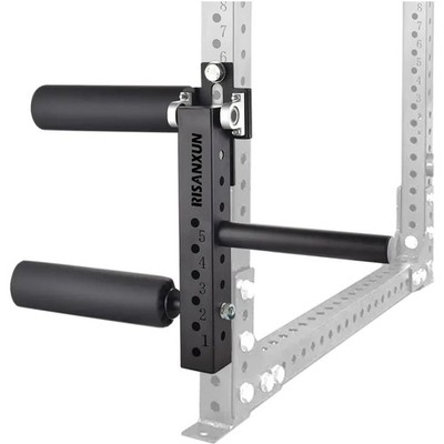Adjustable Leg Extension and Curl Machine Squat Rack Attachment - Max Load 60...