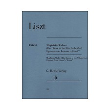 G. Henle Verlag Mephisto Waltz Piano Solo By Liszt
