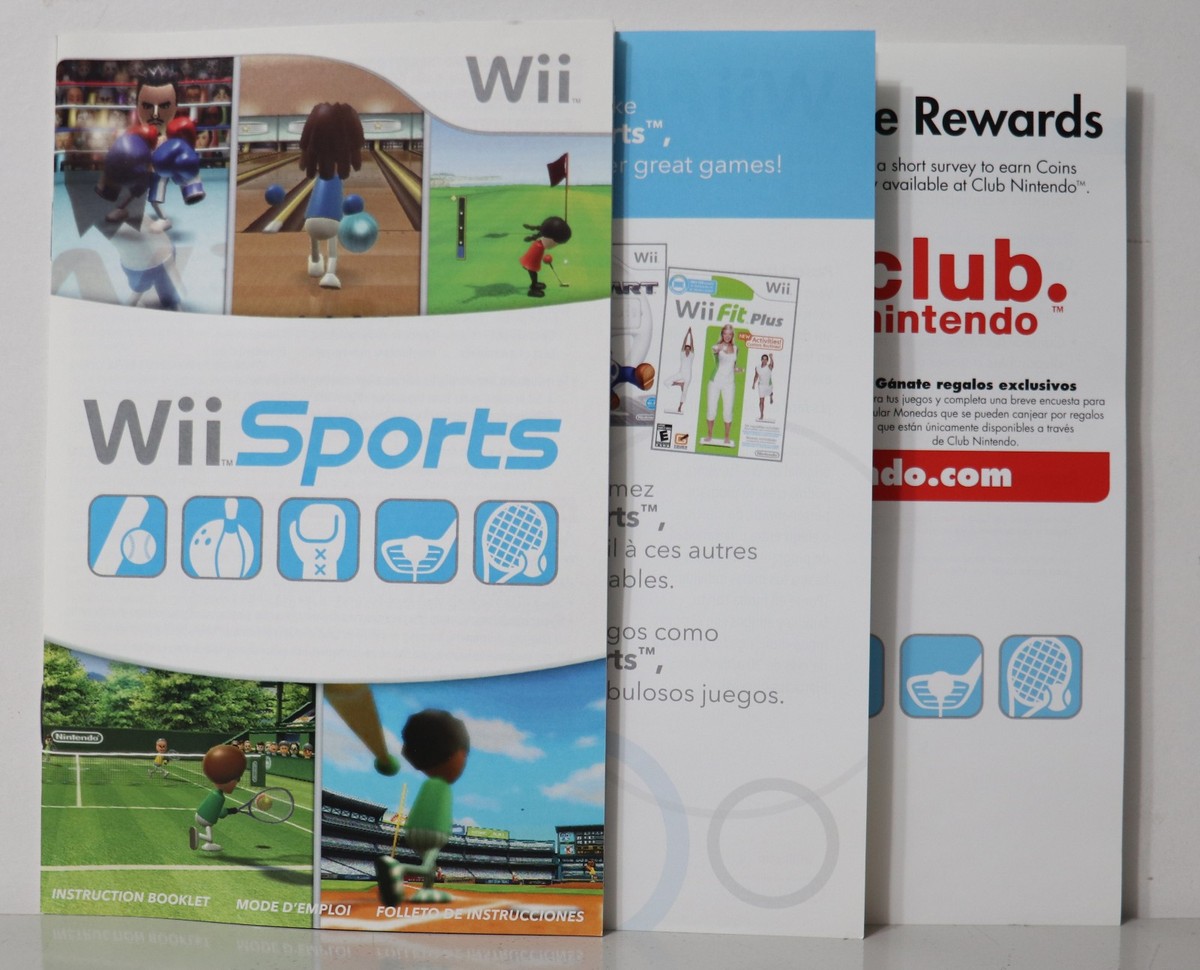 Wii Sports (Nintendo Selects) (Nintendo Wii, 2006) - Game, Case