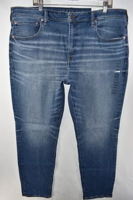 New American Eagle Athletic Fit AirFlex + Stretch Blue Jeans Mens Size 40x32
