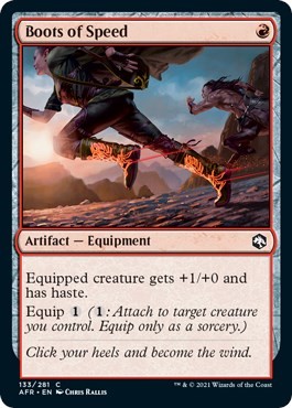 NM - Boots of Speed [AFR - 133] Adventures in the Forgotten Realms