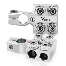 8-Way Lead Acid Battery Terminal Connector, AGM Post Terminal Ends, 8AWG up t...