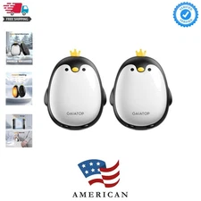 Cute Penguin Hand Warmers 2 Pack - Instant Warmth for Camping and Outdoor Fun