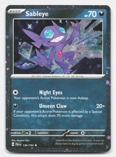 Sableye (Cosmos Holo) 136/193 Carte e Prodotti Vari Pokemon TCG NM