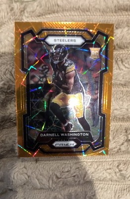 2023 Panini Prizm - Rookies Darnell Washington #384 Lazer Prizm (RC) V5
