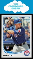 Mike Olt 2013 Topps #87 RC Rookie Texas Rangers Baseball Card