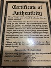 chinas 5 dynasties coins in folder with certificate — photo 4