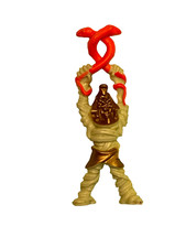 mighty max fang playset figure 1994 BBT blue bird toys 48mm long original man 1