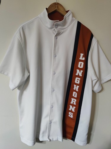 VTG Champs Sports Texas Longhorns Basketball Warm Up Top Men's Large Oversize