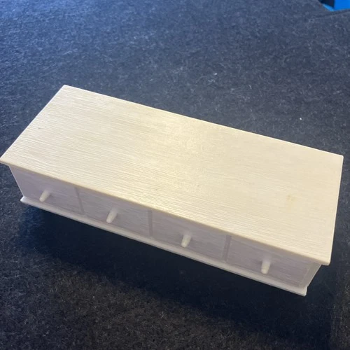 Vintage Susy Goose White Drawer - Hope Chest For Barbie Doll Accessories