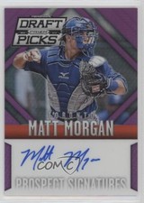 2014 Prizm Perennial Draft Picks Prospect Signatures Purple Matt Morgan Auto fm0