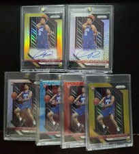 (26) Jerome Robinson - Prizm Rookie Rainbow lot - Mojo /25 Gold /10, Shimmer /7