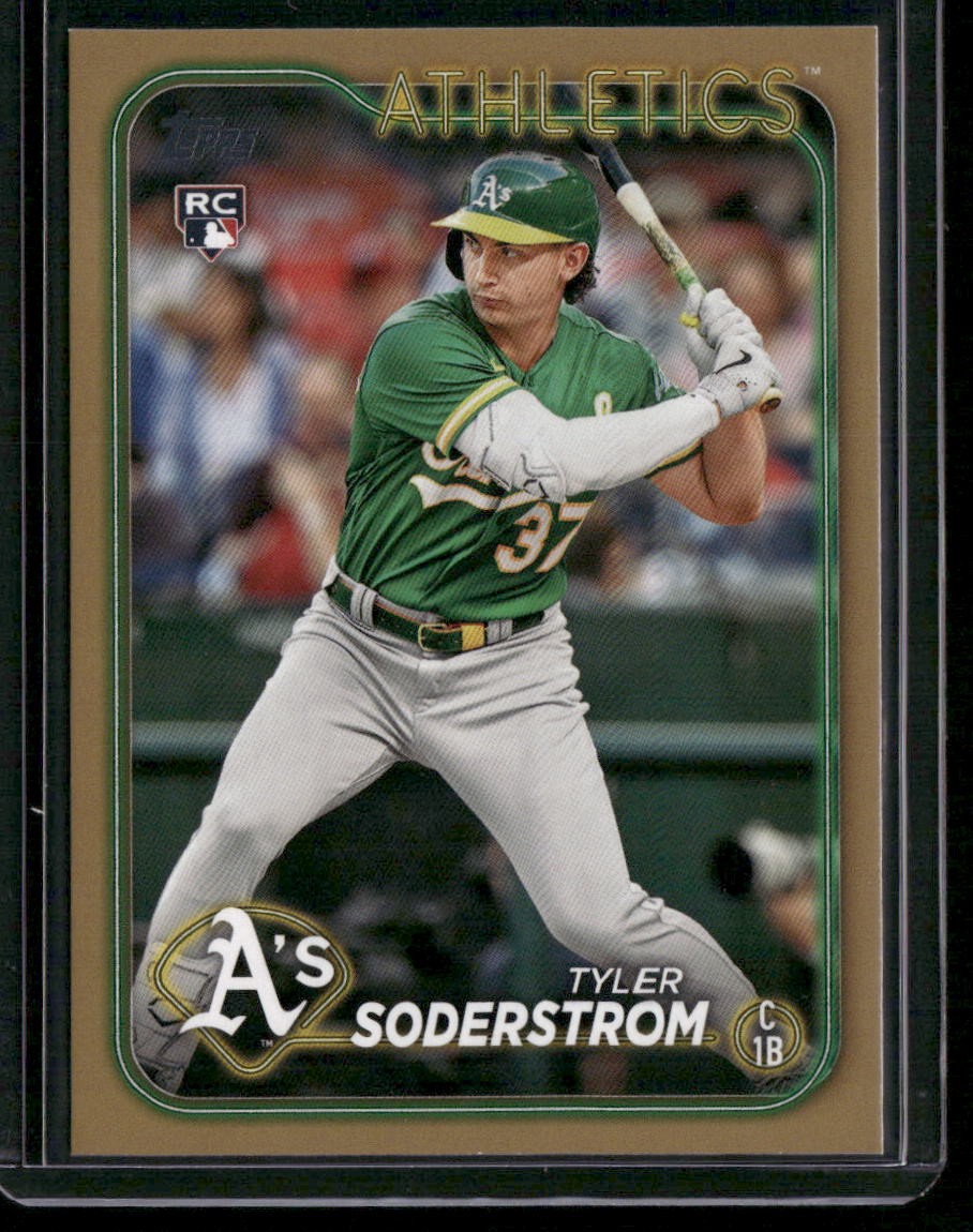 2024 Topps #244 Tyler Soderstrom Gold #/2024