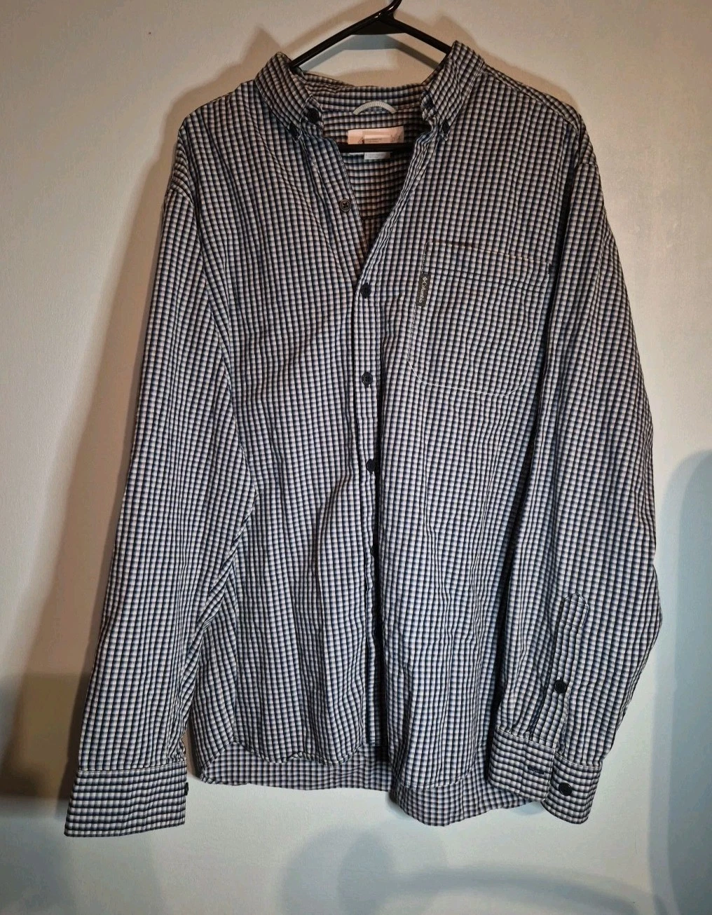 Columbia Sportswear Co Shirt Men's L Blue Plaid Long Sleeve Button Down Outdoors
Opens in a new wind