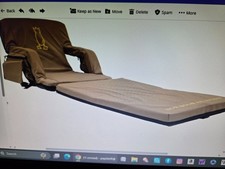 duck hunting dive bomb kick back field chair new.