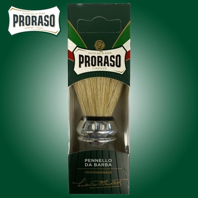 Proraso großer Chrom Schweinehaar Rasierpinsel - großer Griff / feste Borsten