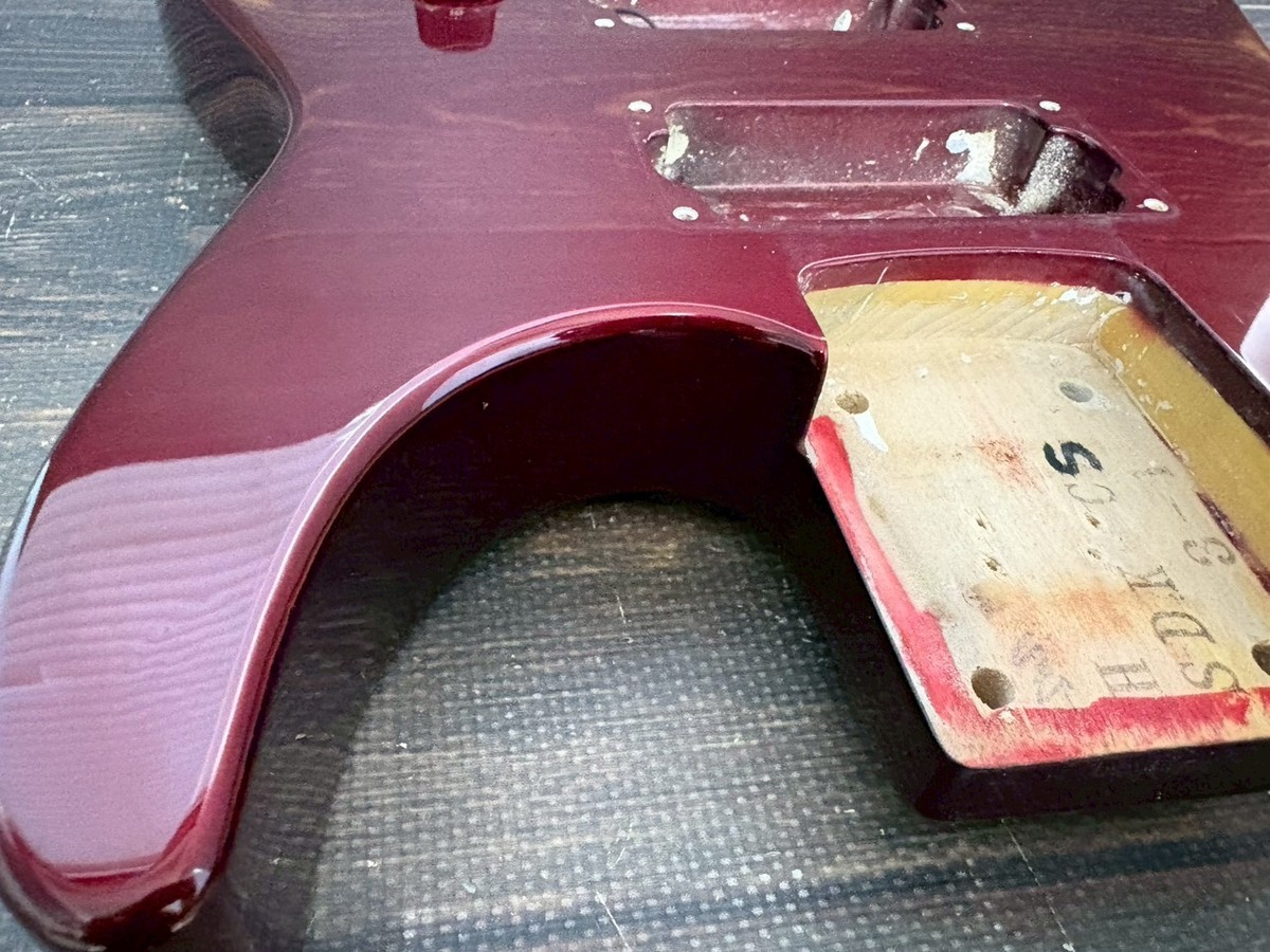 1994 Charvel by Jackson SDK Super Dinky HH Body Dark Red Made in
