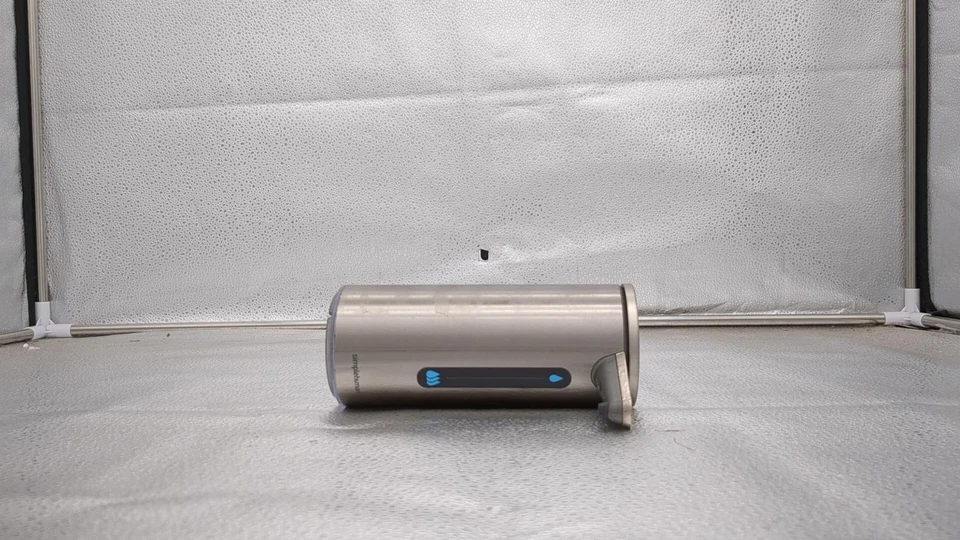 Simplehuman 9 OZ Bomba Sensor Automático Recargable Sin Tacto, Negro Mate Foto 3 de 4