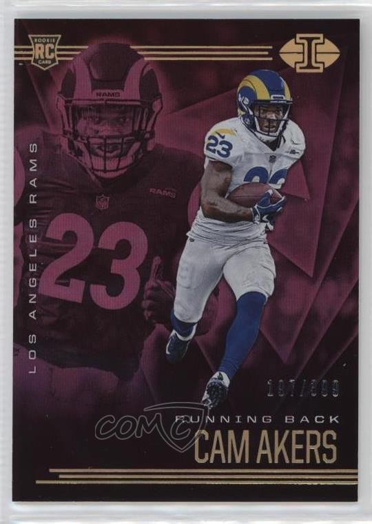 2020 Panini Illusions Trophy Collection Pink /399 Cam Akers #16 Rookie RC 1b9b