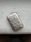 2oz Masterson #23 Early Beaver Bullion Poured 999 Silver Bar