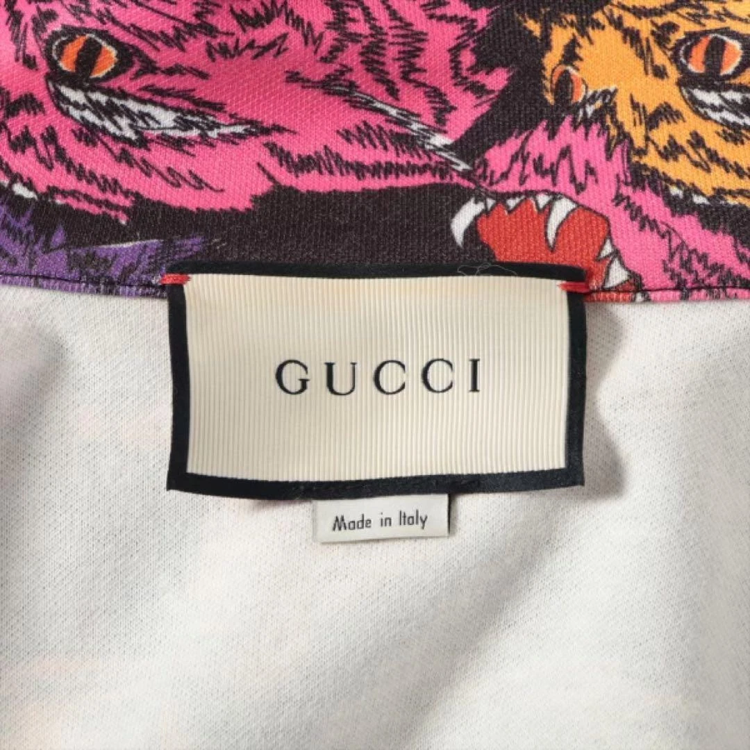 Giacca da pista Gucci Panther Face modello all over usata ottima unisex grande