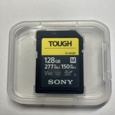 Sony 128GB SDXC TOUGH Memory Card, Used, Good Condition