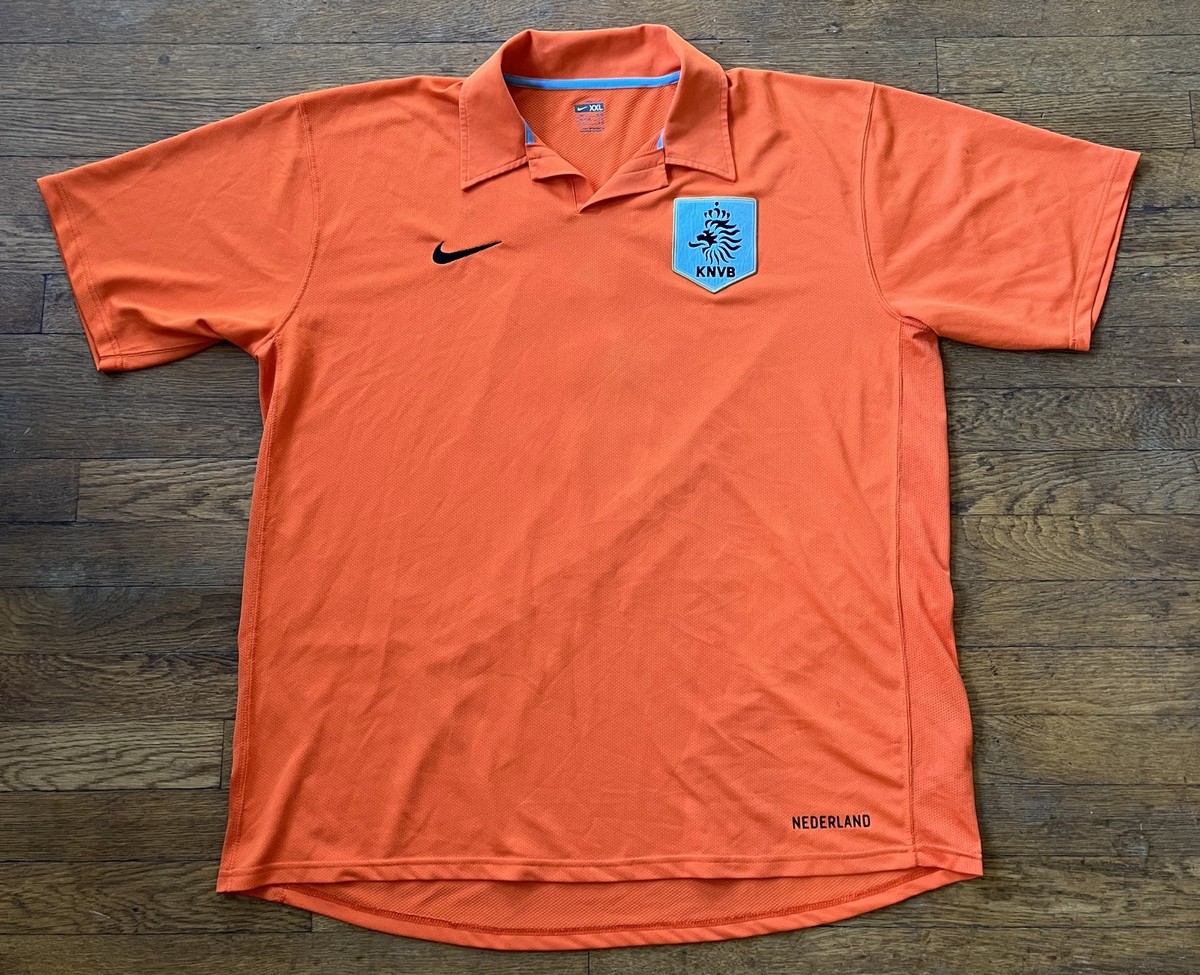 Vintage Nike Netherlands National Team Soccer Jersey Futbol Shirt